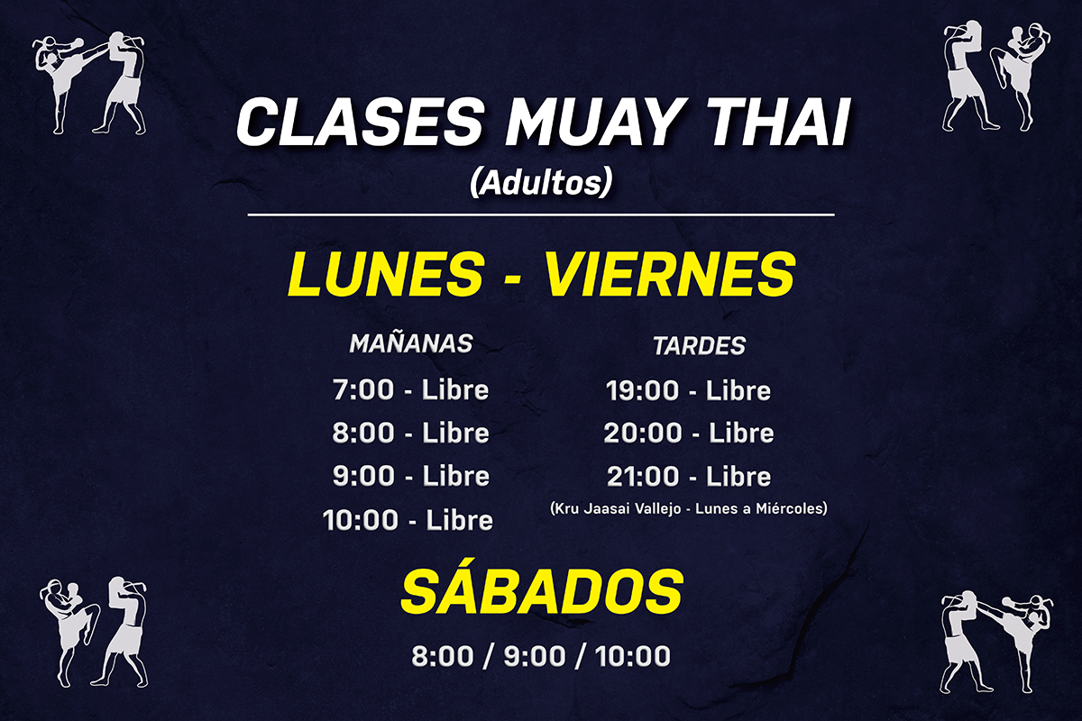 Muay Thai Kickboxing (Adultos)