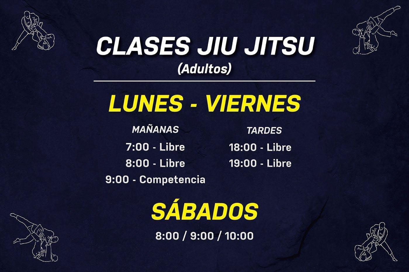 Jiu Jitsu Brasileño (Adultos)